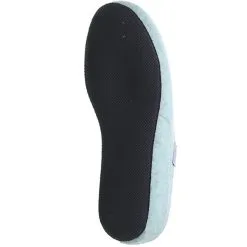 Tofee Damen Hausschuhe Pantoffeln Naturwollfilz (Glitzersteine) Türkis -Schuhladen 10002168 03