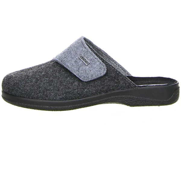 Comfort Herren Hausschuhe Schwarz - Schwarz 5 Comfort Herren Hausschuhe Schwarz - Schwarz – Bild 5