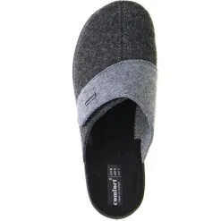 Comfort Herren Hausschuhe Schwarz - Schwarz 13 Comfort Herren Hausschuhe Schwarz - Schwarz -Schuhladen 10002243 07