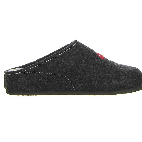 Tofee Damen Hausschuhe (Kleeblatt) Anthrazit - Anthrazit 6 Tofee Damen Hausschuhe (Kleeblatt) Anthrazit - Anthrazit – Bild 6