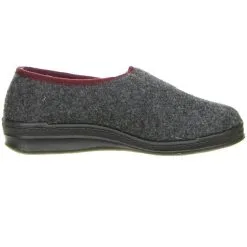 Comfort Damen Hausschuhe Anthrazit - Anthrazit 12 Comfort Damen Hausschuhe Anthrazit - Anthrazit -Schuhladen 10237878 06
