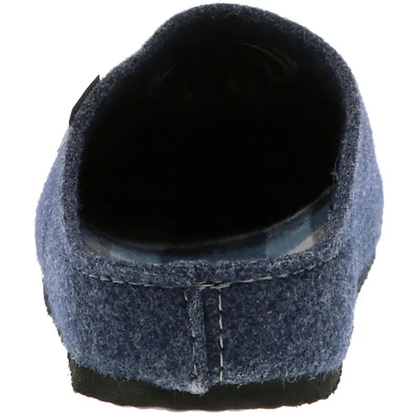 Tofee Herren Hausschuhe (Hirschkopf) Blau - Blau 2 Tofee Herren Hausschuhe (Hirschkopf) Blau - Blau – Bild 2