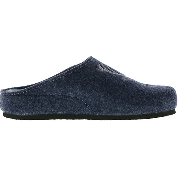 Tofee Herren Hausschuhe (Hirschkopf) Blau - Blau 6 Tofee Herren Hausschuhe (Hirschkopf) Blau - Blau – Bild 6