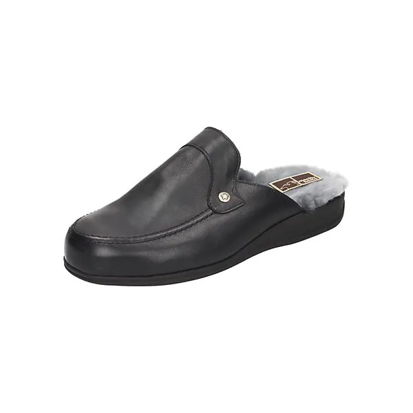 Manitu-Home Hausschuhe Pantoffeln - Schwarz 1 Manitu-Home Hausschuhe Pantoffeln - Schwarz