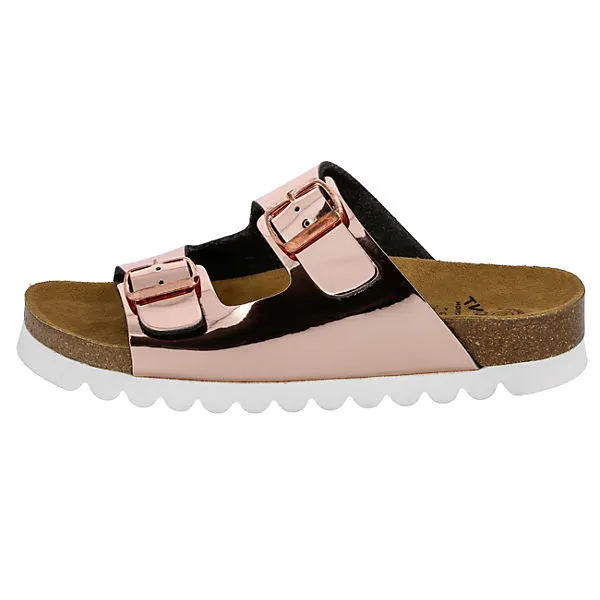 LICO Pantolette Bioline Chic Hausschuhe - Rosa 2 LICO Pantolette Bioline Chic Hausschuhe - Rosa – Bild 2