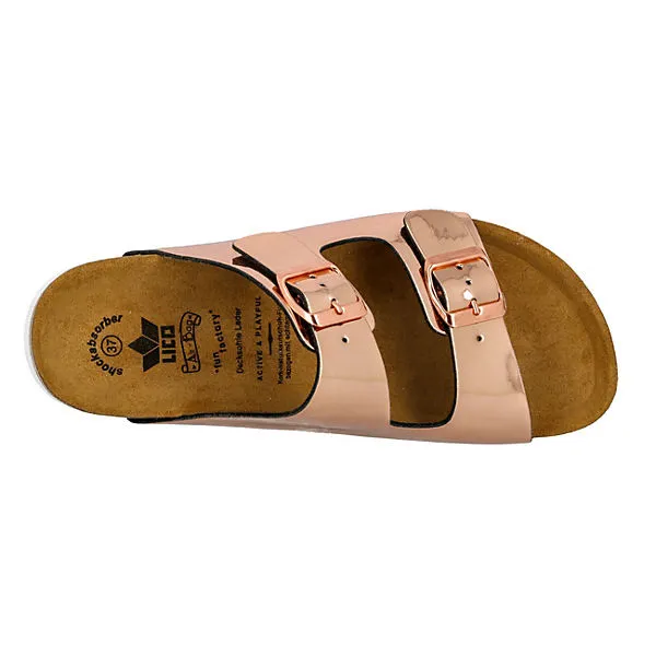 LICO Pantolette Bioline Chic Hausschuhe - Rosa 5 LICO Pantolette Bioline Chic Hausschuhe - Rosa – Bild 5