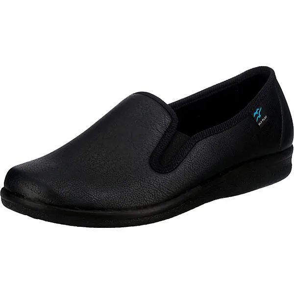 Fly Flot Geschlossene Hausschuhe - Schwarz 1 Fly Flot Geschlossene Hausschuhe - Schwarz