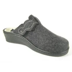 Fidelio Hausschuhe - Grau -Schuhladen 12873014 03