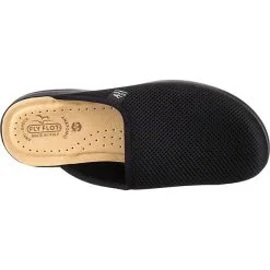 Fly Flot Pantoffeln - Schwarz -Schuhladen 13000066 06