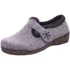 Fischer-Markenschuh Hausschuhe - Grau