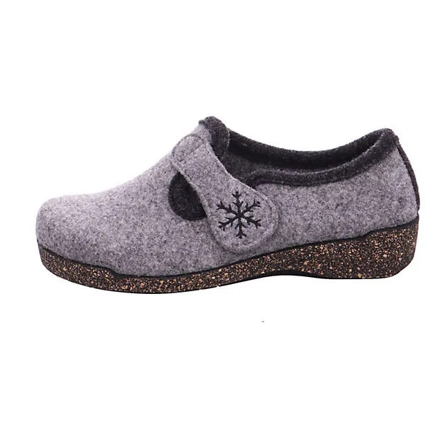 Fischer-Markenschuh Hausschuhe - Grau 2 Fischer-Markenschuh Hausschuhe - Grau – Bild 2