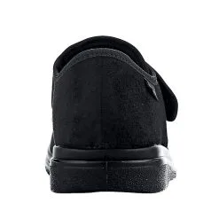 Fischer-Markenschuh Klettslipper In Toller Optik Schuhweite: K - Schwarz -Schuhladen 13687658 03