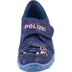 Beck Hausschuhe POLIZEI Für Jungen - Dunkelblau -Schuhladen 13769625 03