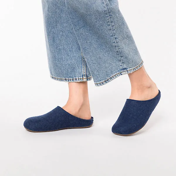 Haflinger Fundus Pantoffeln - Blau Modell 1 2 Haflinger Fundus Pantoffeln - Blau Modell 1 – Bild 2