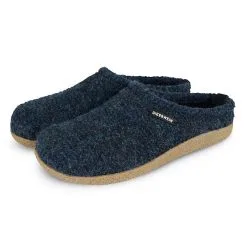 Giesswein Hausschuh Veitsch Hüttenschuhe - Dark Blue Denim -Schuhladen 15340140 04