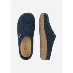 Giesswein Hausschuh Veitsch Hüttenschuhe - Dark Blue Denim -Schuhladen 15340140 09