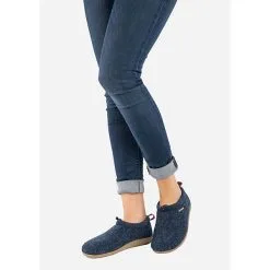 Giesswein Hüttenschuhe Für Mädchen - Blau -Schuhladen 15340160 08