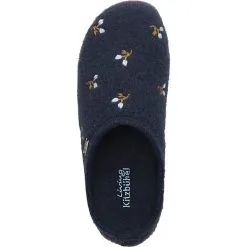 Living Kitzbühel Hausschuhe Pantoffeln - Dunkelblau -Schuhladen 16624827 06