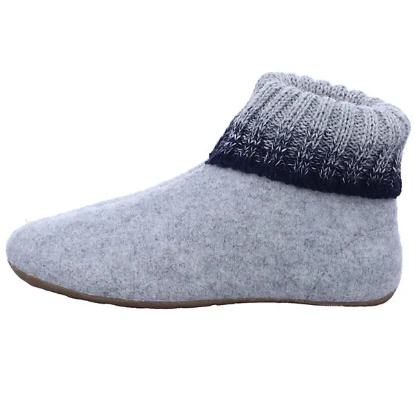 Haflinger Hausschuhe - Grau 2 Haflinger Hausschuhe - Grau – Bild 2