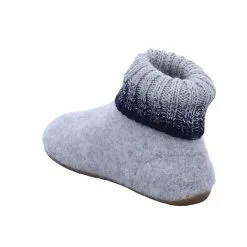 Haflinger Hausschuhe - Grau 9 Haflinger Hausschuhe - Grau -Schuhladen 16796886 03