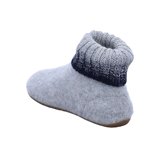 Haflinger Hausschuhe - Grau 3 Haflinger Hausschuhe - Grau – Bild 3