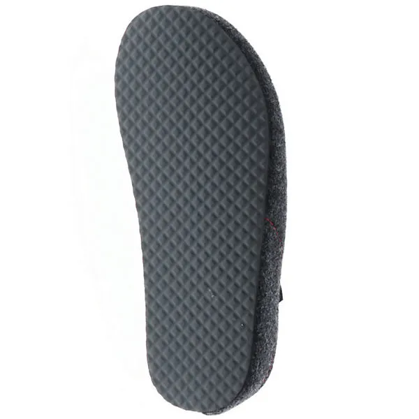 Tofee Damen Hausschuhe Pantoffeln Pantoletten Naturwollfilz (Eule) Anthrazit - Anthrazit 3 Tofee Damen Hausschuhe Pantoffeln Pantoletten Naturwollfilz (Eule) Anthrazit - Anthrazit – Bild 3