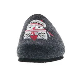 Tofee Damen Hausschuhe Pantoffeln Pantoletten Naturwollfilz (Eule) Anthrazit - Anthrazit 10 Tofee Damen Hausschuhe Pantoffeln Pantoletten Naturwollfilz (Eule) Anthrazit - Anthrazit -Schuhladen 17396865 04