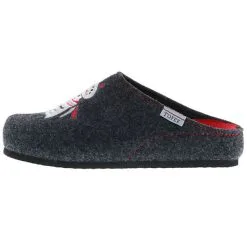 Tofee Damen Hausschuhe Pantoffeln Pantoletten Naturwollfilz (Eule) Anthrazit - Anthrazit 11 Tofee Damen Hausschuhe Pantoffeln Pantoletten Naturwollfilz (Eule) Anthrazit - Anthrazit -Schuhladen 17396865 05