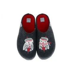 Tofee Damen Hausschuhe Pantoffeln Pantoletten Naturwollfilz (Eule) Anthrazit - Anthrazit 13 Tofee Damen Hausschuhe Pantoffeln Pantoletten Naturwollfilz (Eule) Anthrazit - Anthrazit -Schuhladen 17396865 07