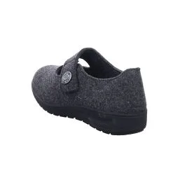 Solidus Hausschuh Kate - Weite K Hausschuhe - Anthrazit -Schuhladen 17467672 03