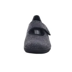 Solidus Hausschuh Kate - Weite K Hausschuhe - Anthrazit -Schuhladen 17467672 07