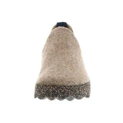 Asportuguesas CITY P018003031 Damen Hausschuhe Slipper Naturwollfilz Beige/taupe - Beige -Schuhladen 17469420 04