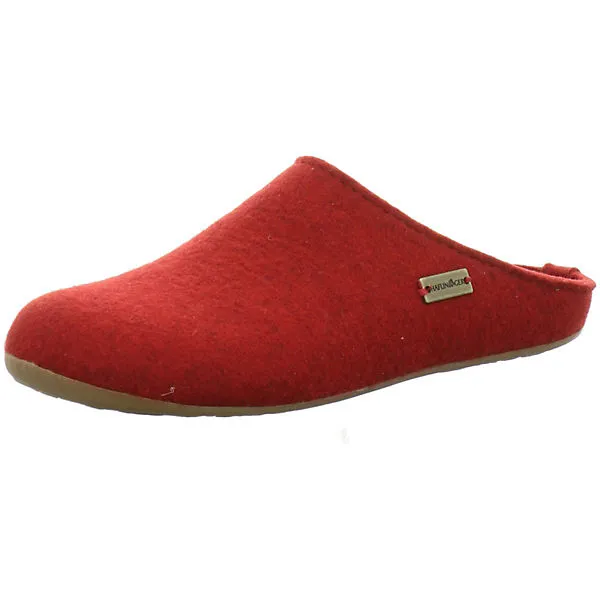 Haflinger Hausschuhe Hausschuhe - Rot 1 Haflinger Hausschuhe Hausschuhe - Rot