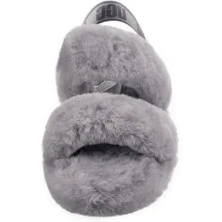 Ugg W Oh Yeah Lammfell-Hausschuhe - Grau -Schuhladen 17851251 04