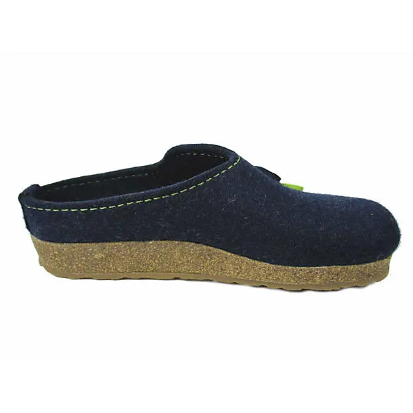 Haflinger Hausschuhe - Blau 4 Haflinger Hausschuhe - Blau – Bild 4