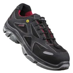 STABILUS ESD Sicherheitshalbschuhe THILO LOW S1 Sicherheitshalbschuhe - Schwarz/rot