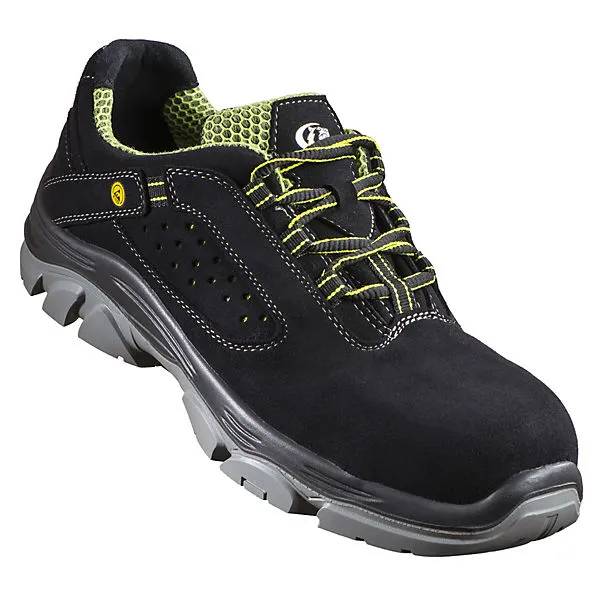 STABILUS ESD Sicherheitshalbschuhe TIM LOW S1P Sicherheitshalbschuhe - Schwarz/grün 1 STABILUS ESD Sicherheitshalbschuhe TIM LOW S1P Sicherheitshalbschuhe - Schwarz/grün