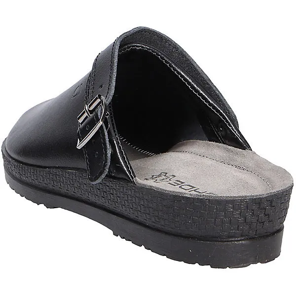 Rohde Herren Hausschuhe/Clogs Geschlossene Hausschuhe - Schwarz 3 Rohde Herren Hausschuhe/Clogs Geschlossene Hausschuhe - Schwarz – Bild 3