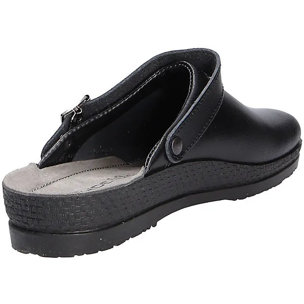 Rohde Herren Hausschuhe/Clogs Geschlossene Hausschuhe - Schwarz 4 Rohde Herren Hausschuhe/Clogs Geschlossene Hausschuhe - Schwarz – Bild 4