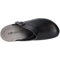 Rohde Herren Hausschuhe/Clogs Geschlossene Hausschuhe - Schwarz 16 Rohde Herren Hausschuhe/Clogs Geschlossene Hausschuhe - Schwarz -Schuhladen 19305912 08