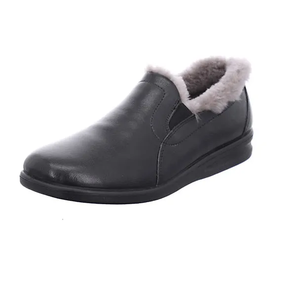 Westland Hausschuh Belfort 67, Schwarz Hausschuhe - Schwarz 1 Westland Hausschuh Belfort 67, Schwarz Hausschuhe - Schwarz