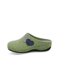 Westland Cholet 02 | Hausschuh Für Damen | Grün Cholet 02, Hellgrün-kombi Pantoffeln - Hellgrün -Schuhladen 20983580 07