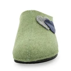 Westland Cholet 02 | Hausschuh Für Damen | Grün Cholet 02, Hellgrün-kombi Pantoffeln - Hellgrün -Schuhladen 20983580 11