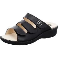 Ganter Hera Pantoletten Hausschuhe - Schwarz