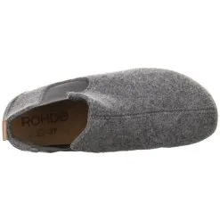 Rohde Damen Hausschuhe Slipper Hüttenschuh Gemütlich Puschen Textil Uni Hausschuhe -Schuhladen 22338845 05