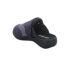 Westland Damen Hausschuhe Slipper Korsika 308 Hausschuh Gemütlich Puschen Textil Uni Hausschuhe - Blau -Schuhladen 22346584 04