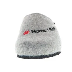 Tofee Herren Hausschuhe Pantoffeln Pantoletten Naturwollfilz (#HomeOffice) Grau - Grau -Schuhladen 22494842 04