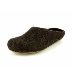 Magicfelt Filzpantoffel AR 713 Filzpantoffeln - Schwarz/braun