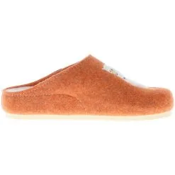 Tofee Damen Hausschuhe Pantoffeln Naturwollfilz (Alpaka) Orange - Orange -Schuhladen 22775861 06