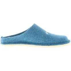 Tofee Damen Hausschuhe Slipper Pantoffeln Pantoletten Naturwollfilz (# HomeOffice) Blau - Blau -Schuhladen 22775862 06